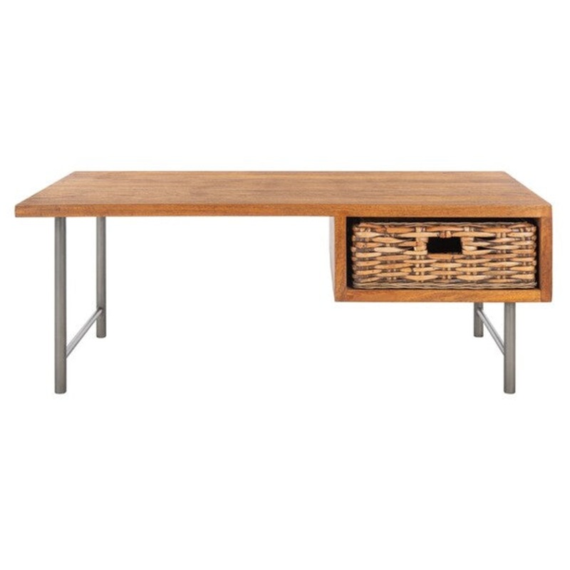 Safavieh Allester 1 Rattan Drawer Coffee Table