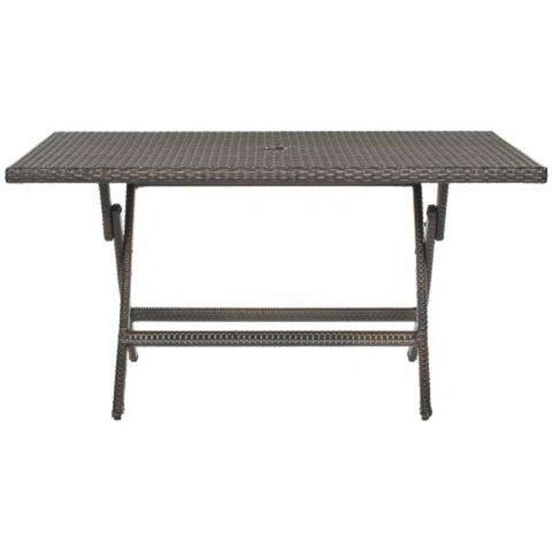 Safavieh Dilettie Rect Folding Table
