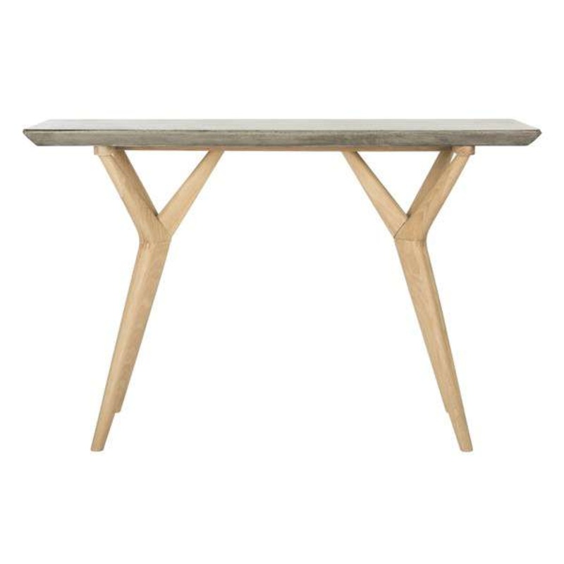 Safavieh Ragna Indoor/Outdoor Modern Concrete 29.92-Inch H Console