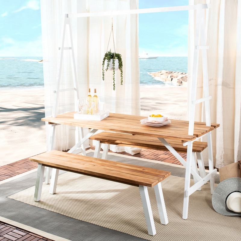 Safavieh Willamy 3 Pc Dining Set