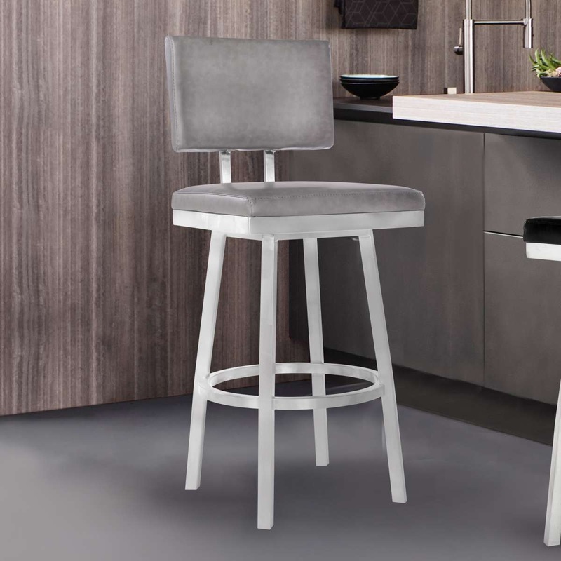 Balboa 30" Bar Height Bar Stool  By Armen Living