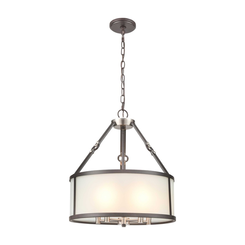 Armstrong Grove 18'' Wide 5-Light Chandelier - Espresso By ELK