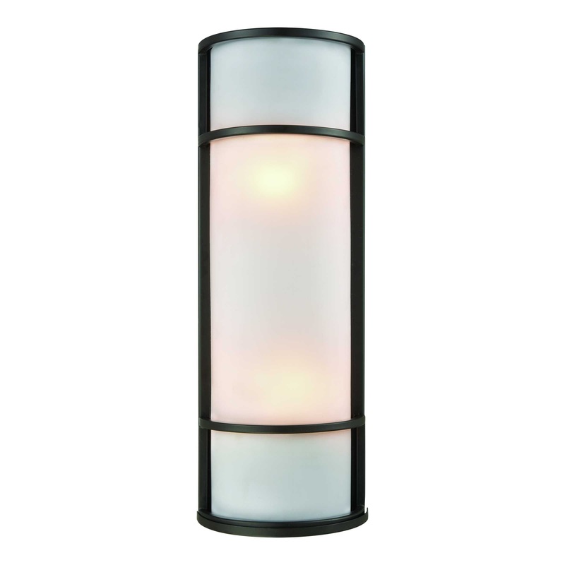Bella 18'' High 2-Light Outdoor Sconce - Oil Rubbed Bronze By ELK