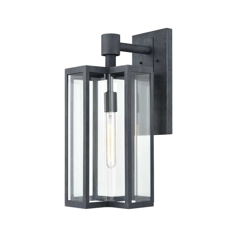 Bianca 20'' High 1-Light Outdoor Sconce - Aged Zinc By ELK