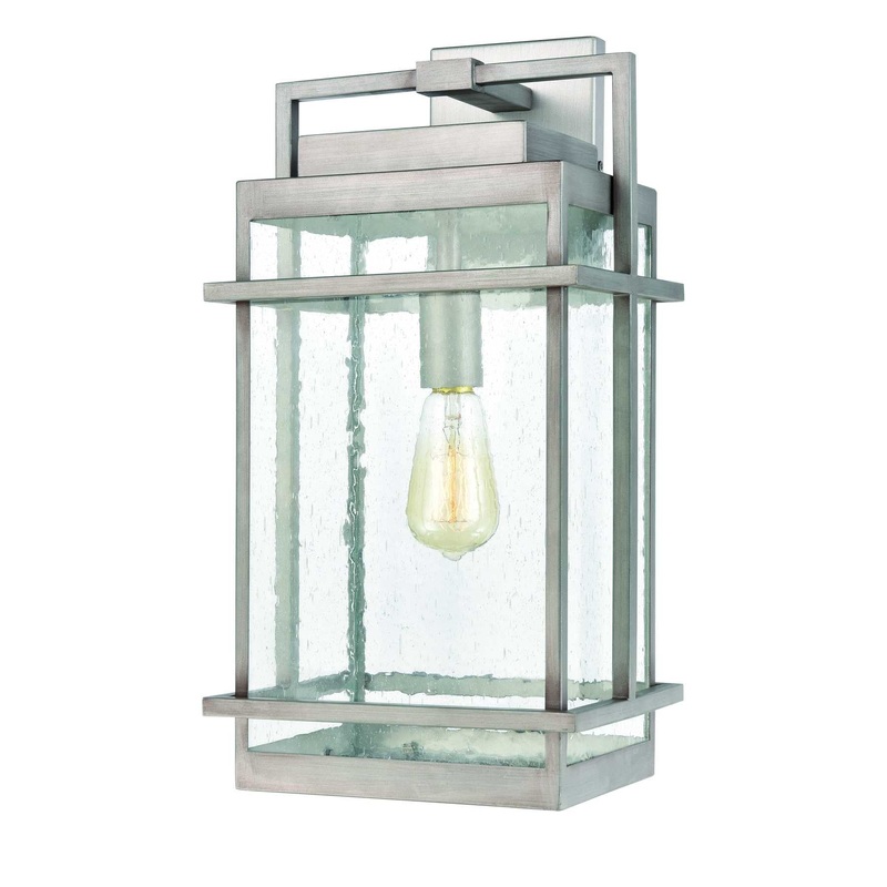Breckenridge 22'' High 1-Light Outdoor Sconce - Weathered Zinc By ELK