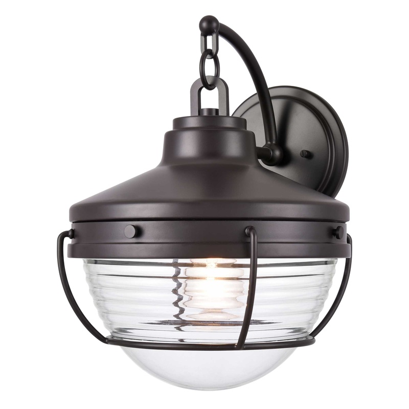 Eastport 14'' High 1-Light Outdoor Sconce - Oil Rubbed Bronze By ELK