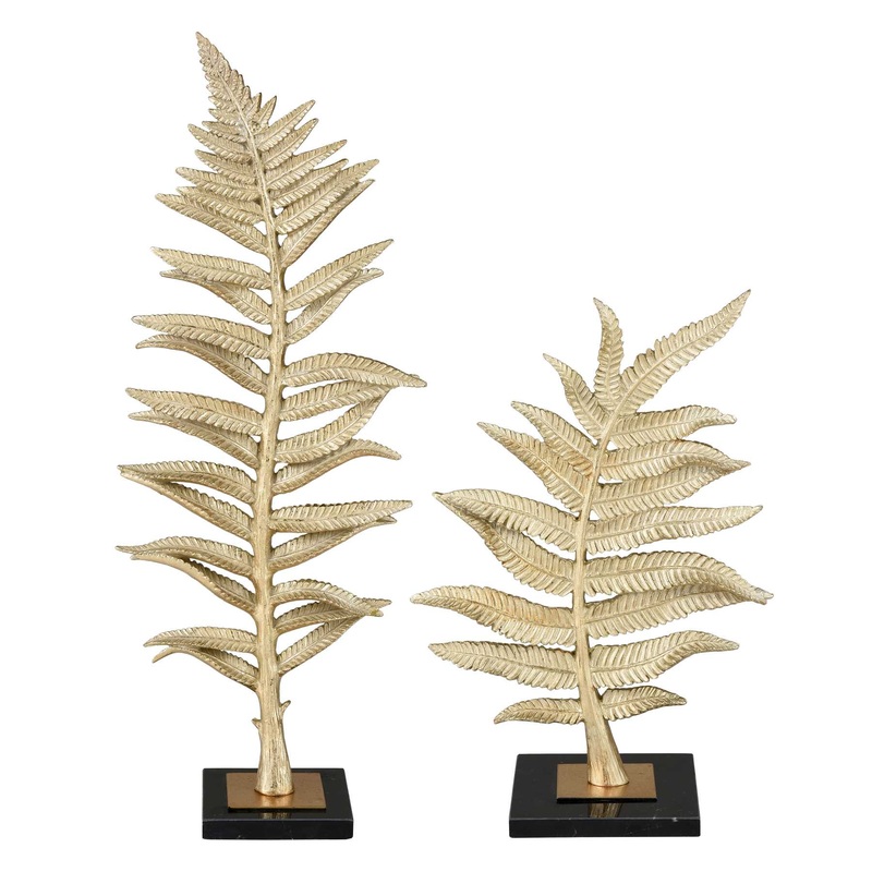 Fern Sculpture - Set Of 2 By ELK