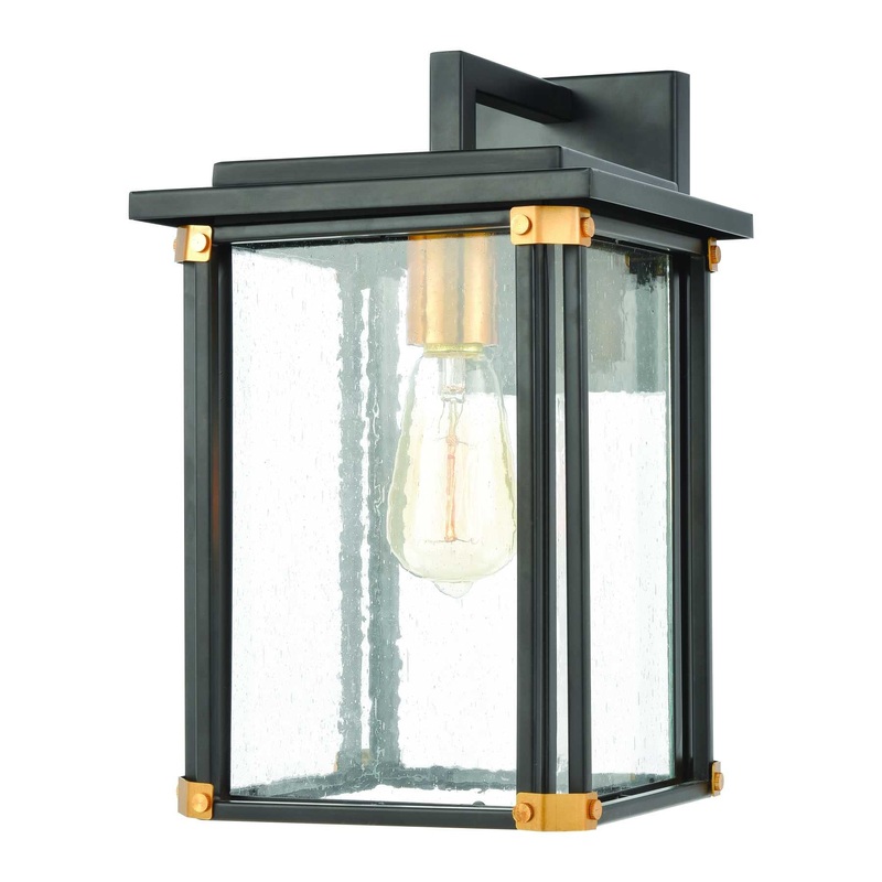 Vincentown 14'' High 1-Light Outdoor Sconce - Matte Black By ELK