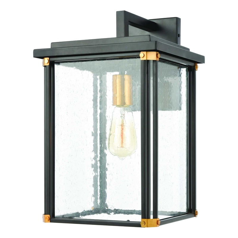 Vincentown 18'' High 1-Light Outdoor Sconce - Matte Black By ELK