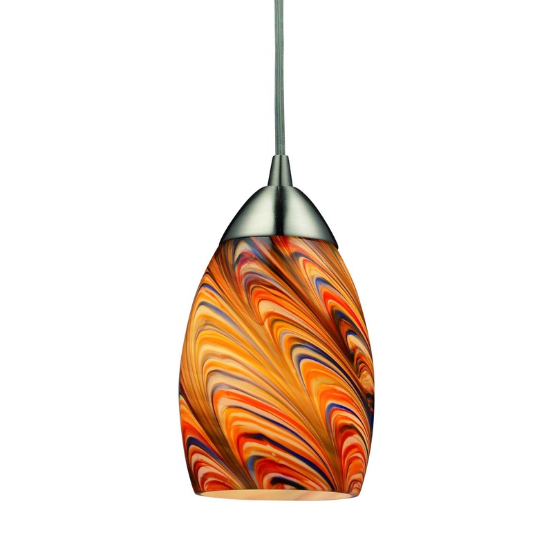 Vortex Configurable Multi Pendant - Satin Nickel By ELK