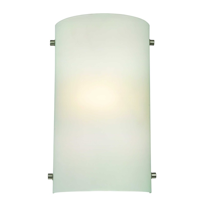 Wall Sconces 12'' High 1-Light Sconce - Brushed Nickel By ELK