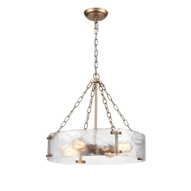 Cristata 20'' Wide 4-Light Pendant - Clear By ELK