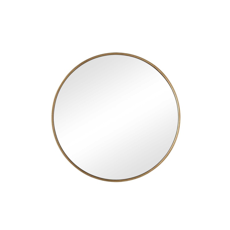 Delk Mirror - Small Brass By ELK
