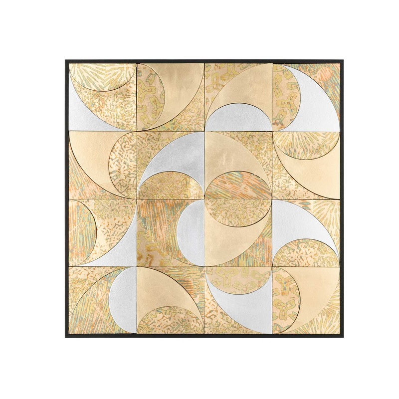 Mixed Metal Wall Art By ELK