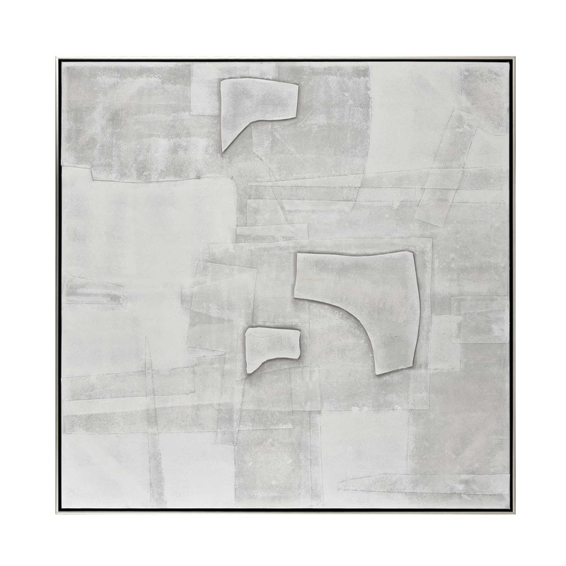 Whiten I Abstract Wall Art By ELK