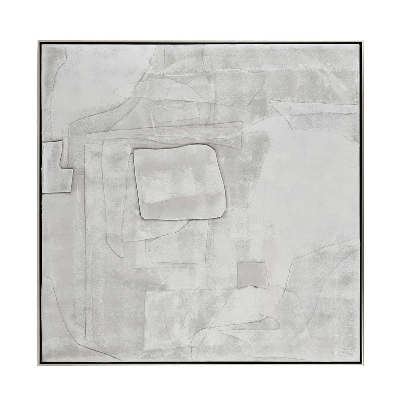 Whiten Ii Abstract Wall Art By ELK