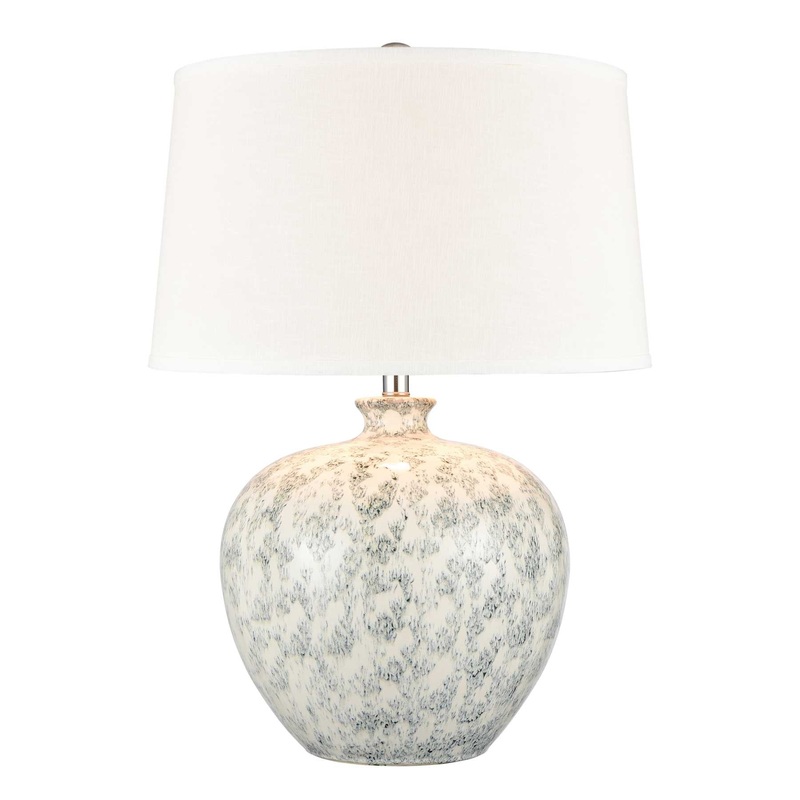 Zoe 28'' High 1-Light Table Lamp - Light Green By ELK