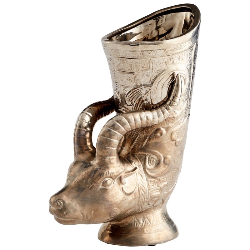 Bharal Headed Vase By Cyan Design