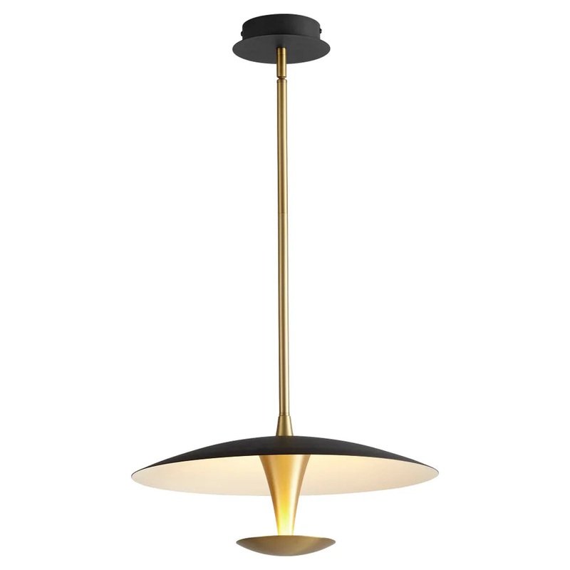 Spacely 18In Pend - Bk/Agb By Cyan Design