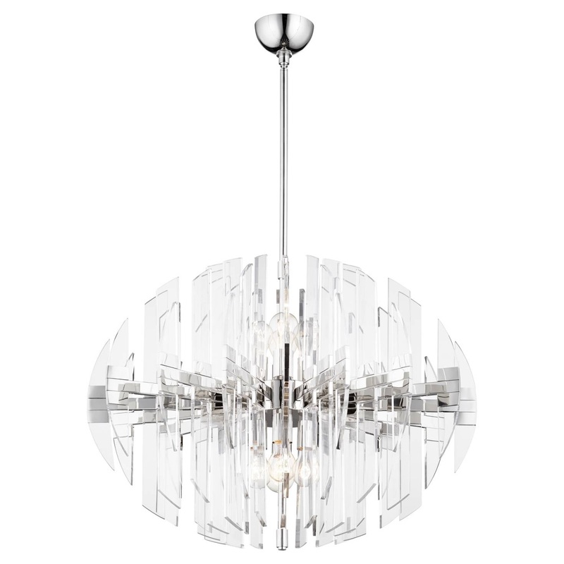 Zion 30In 8Lt Oval - Pendants By Cyan Design