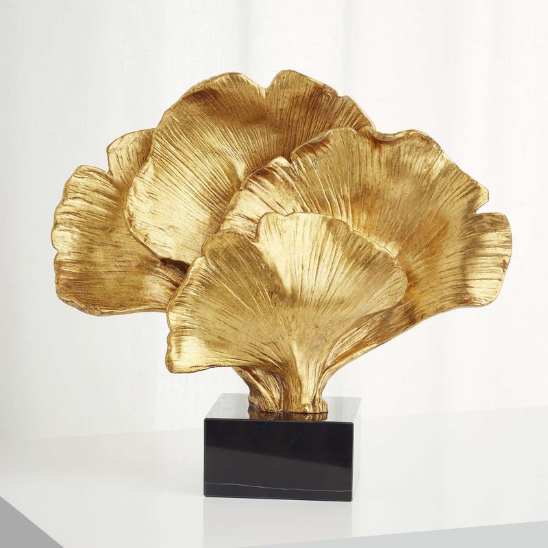 Gilded Bloom Sculpture By Cyan Design