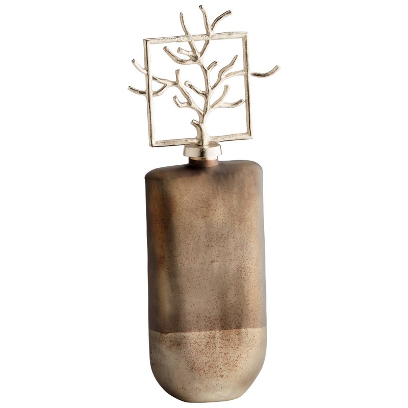 Square Viewleaf Sculpture By Cyan Design