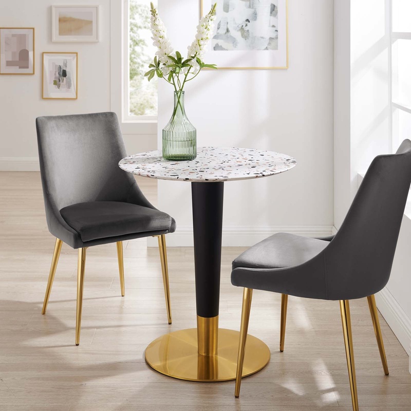 Zinque 28" Round Terrazzo Dining Table By Modway - EEI-5702