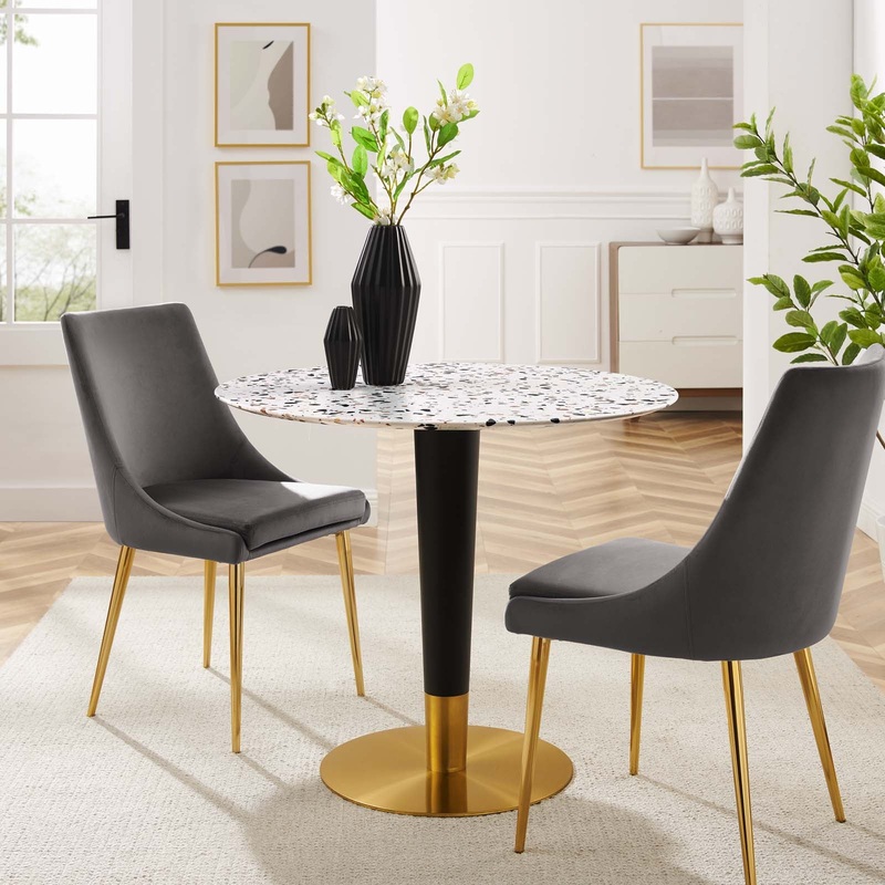 Zinque 36" Round Terrazzo Dining Table By Modway - EEI-5718