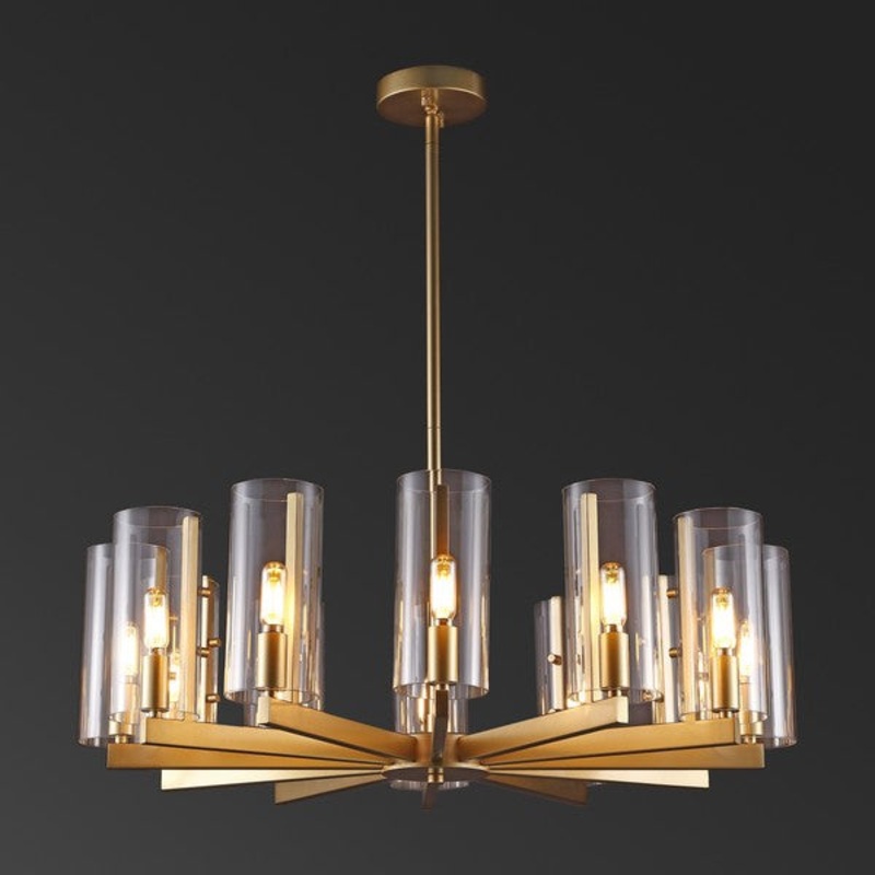 Safavieh Benicio Gold Chandelier