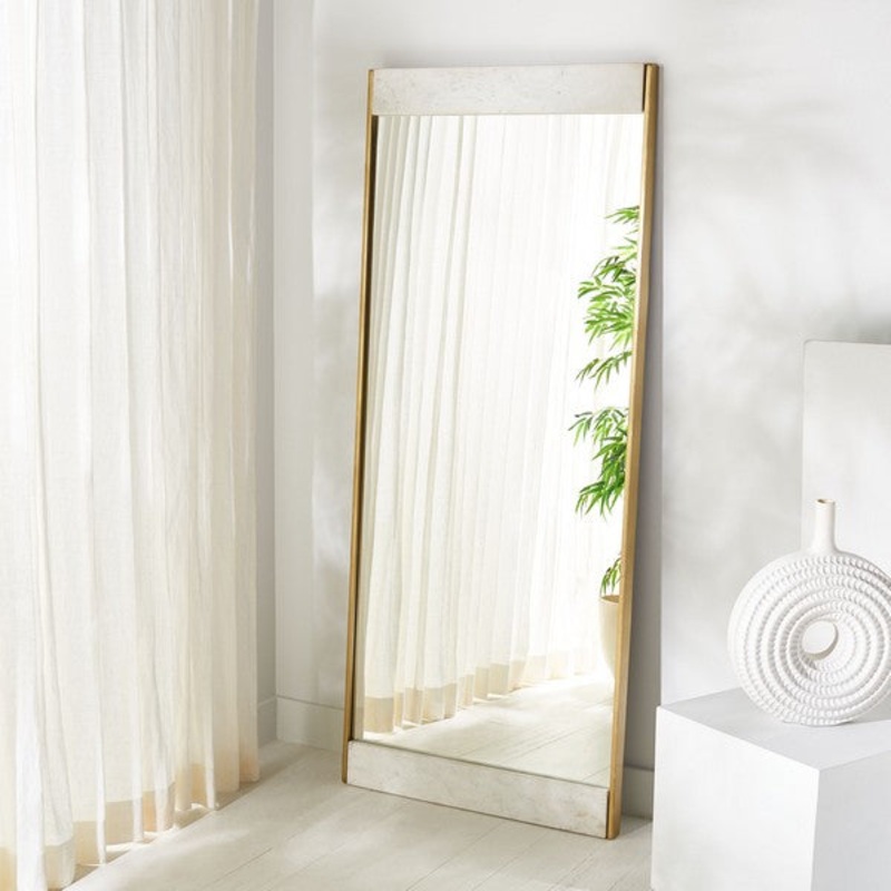 Safavieh Kandi Faux Marble Rect Mirror
