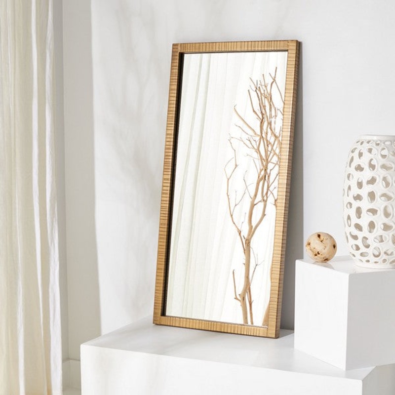 Safavieh Ofelia Antique Brass Mirror
