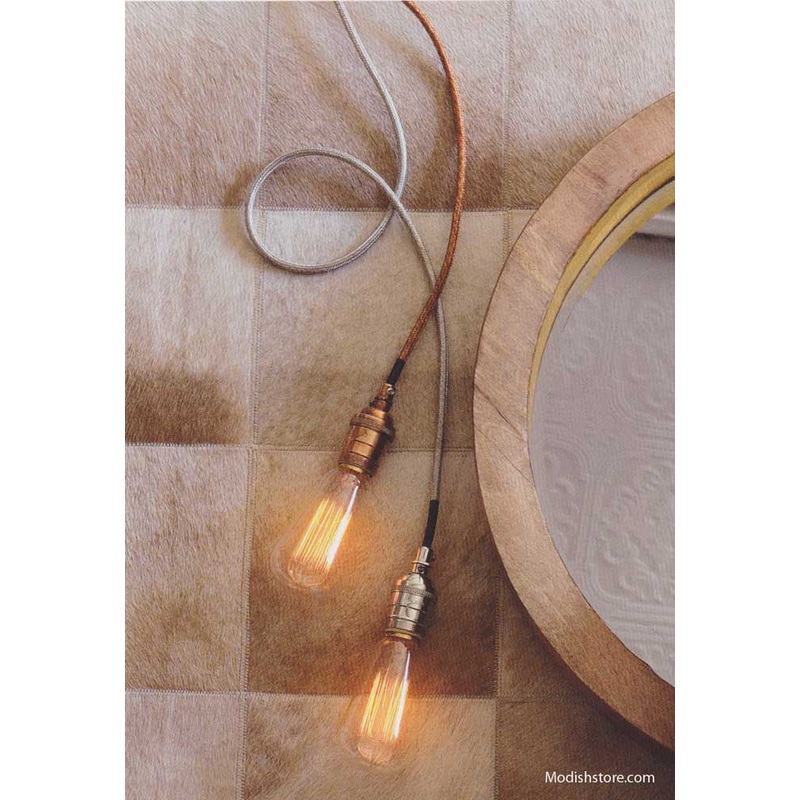 Braided Cord Pendant Lamps