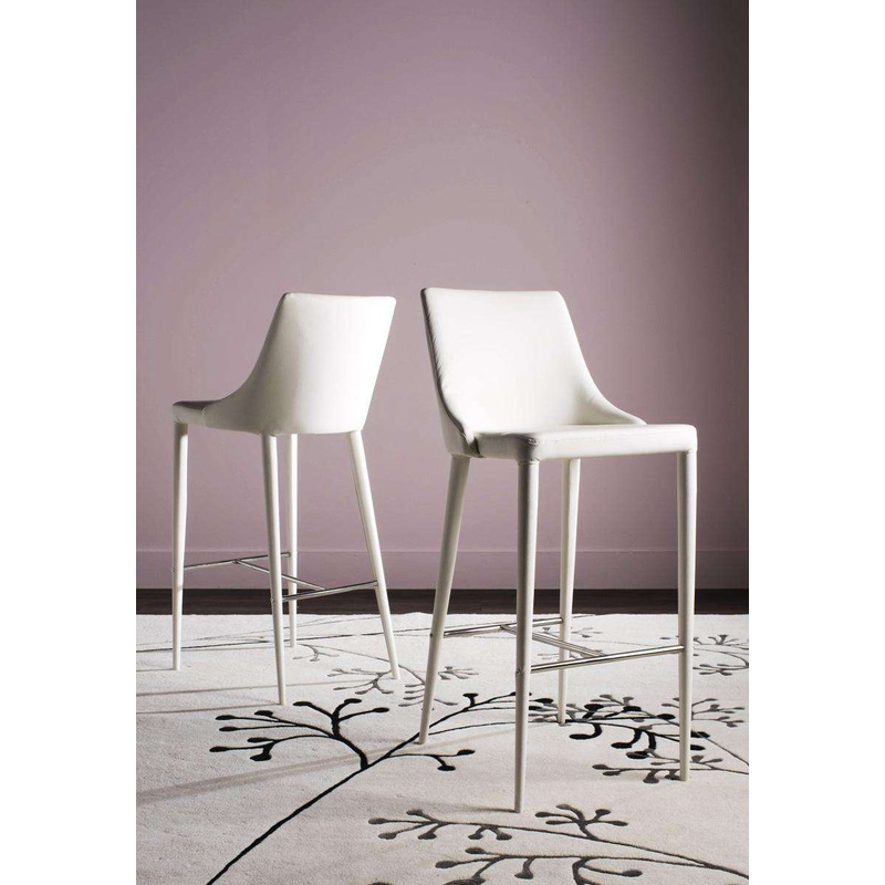 Safavieh Summerset Bar Stool - White