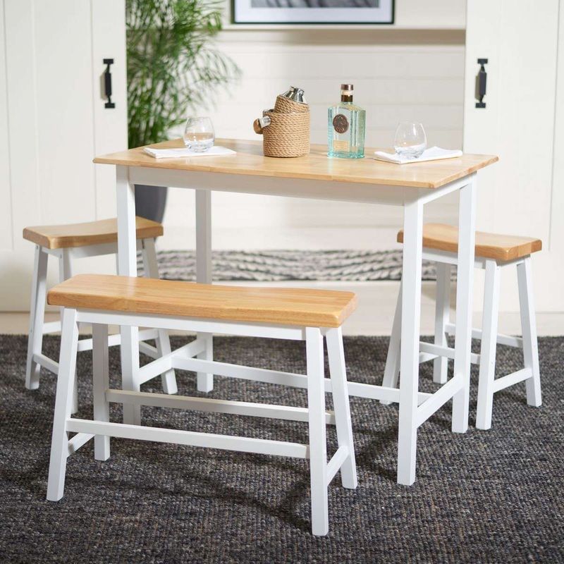 Safavieh Ronin 4 Pc Set Pub Table - Natural