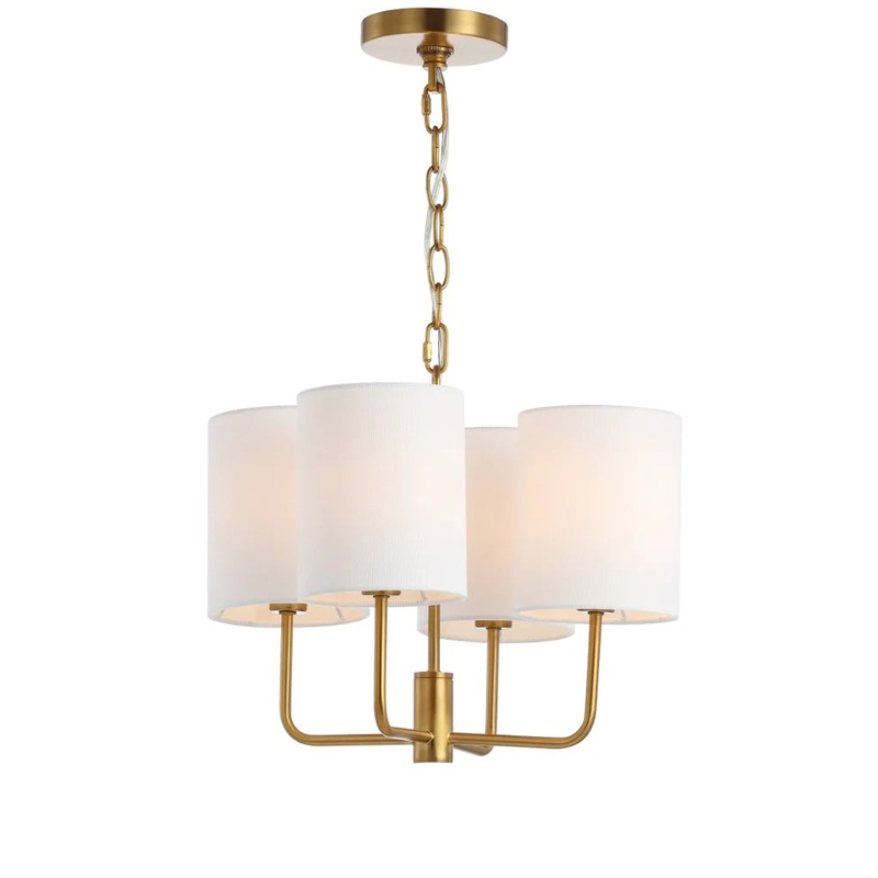 Safavieh Elias Chandelier - Brass Gold