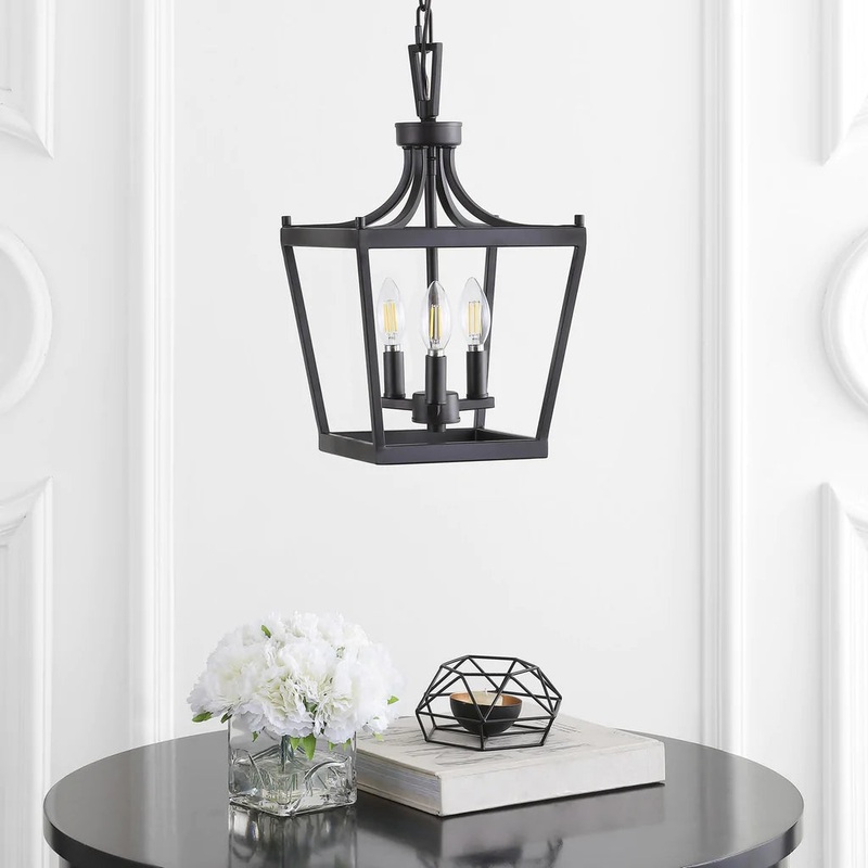 Safavieh Larton 3Lt Pendant - Oil Rubbed Bronze (Black)