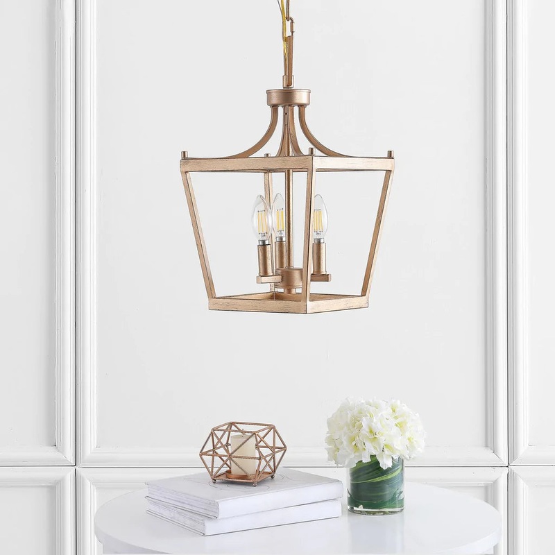 Safavieh Nichi 4Lt Pendant - Oil Rubbed Bronze (Black)