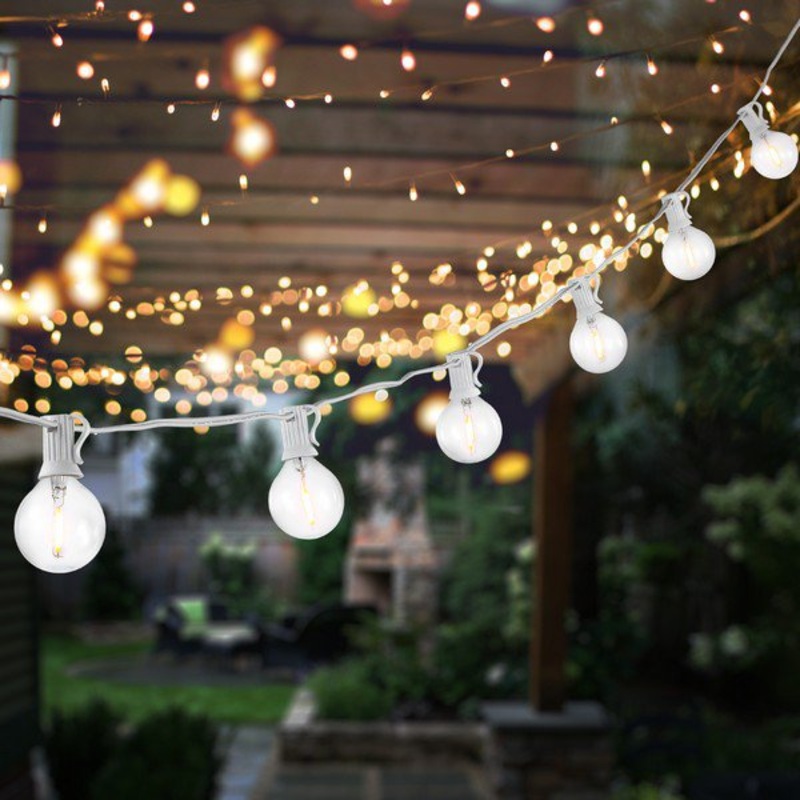 Safavieh Chiera Led Outdoor String Lights - White