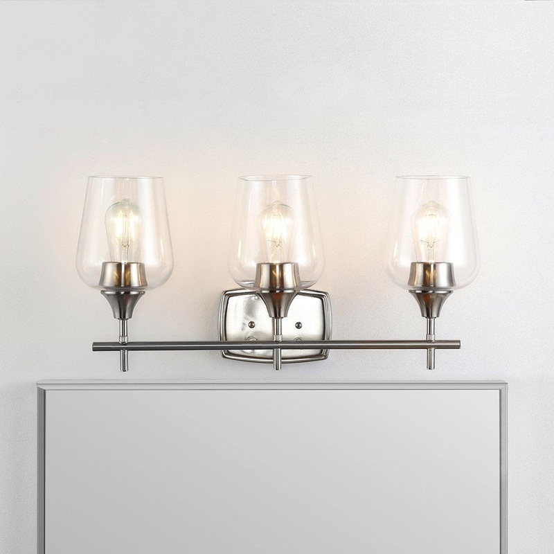 Safavieh Eagan Wall Sconce - Nickel