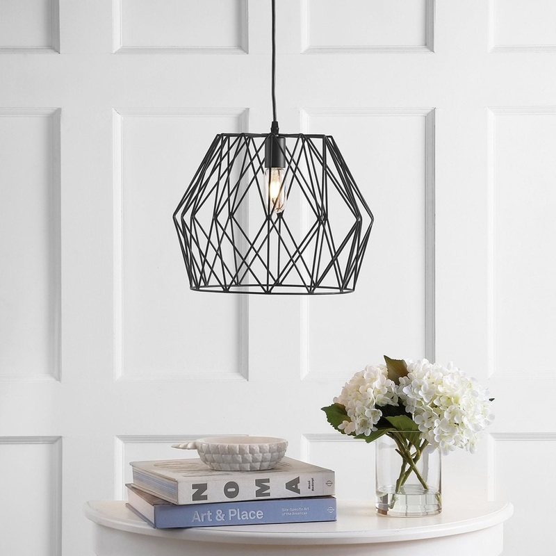 Safavieh Electra Pendant - Black