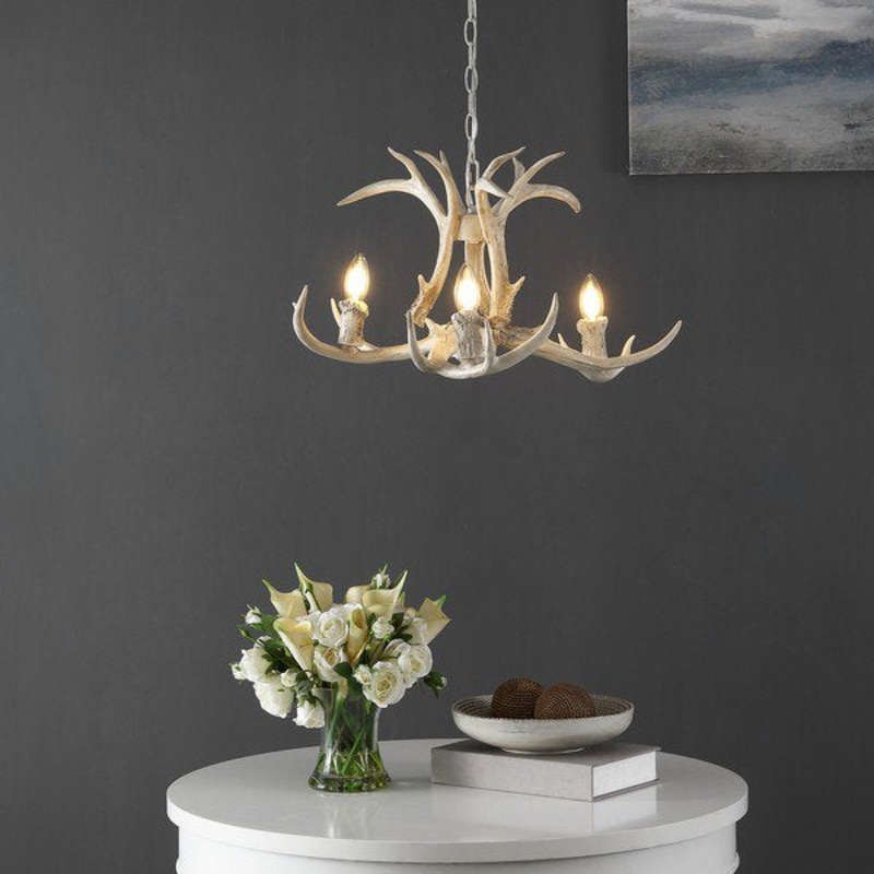 Safavieh Cenwyn Chandelier - Antique White