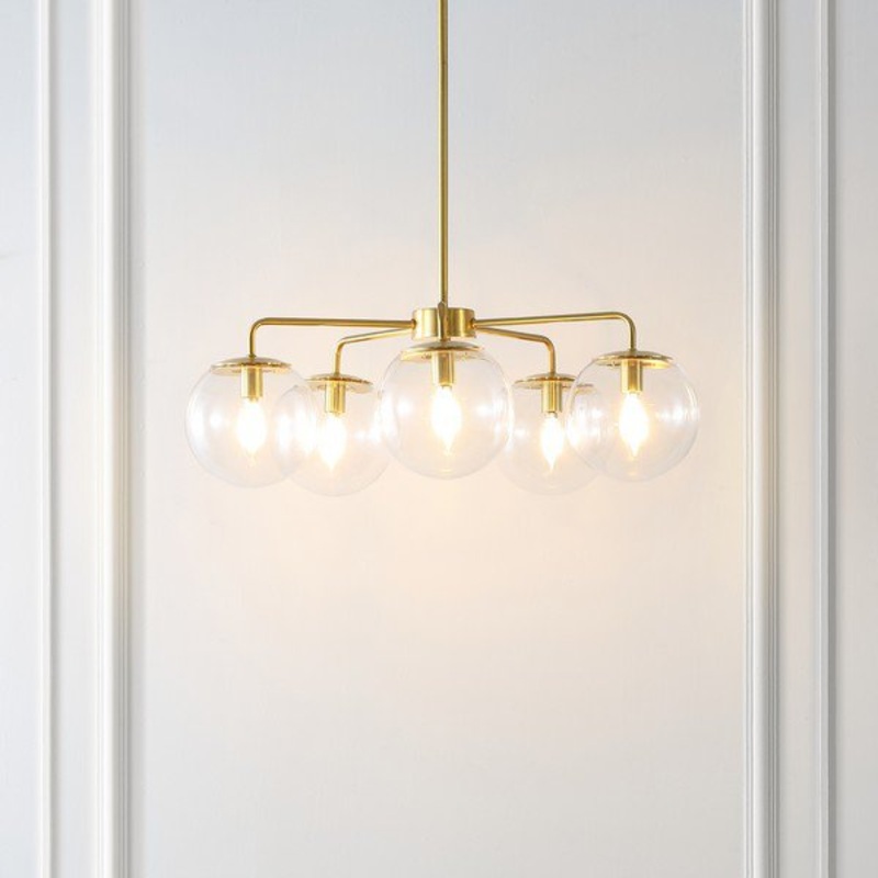 Safavieh Negara Chandelier - Satin Brass