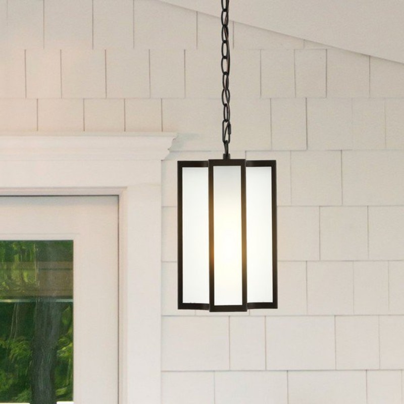 Safavieh Hyla Outdoor Pendant/Black - Black