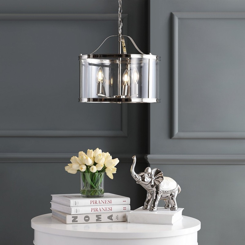 Safavieh Jude Pendant - Shiny Nickel