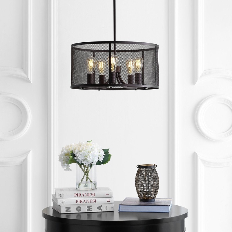 Safavieh Kane Pendant - Dark Grey