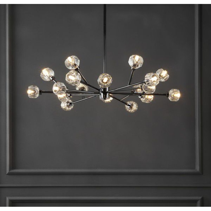 Safavieh Breyer Crstal Chandelier - Black
