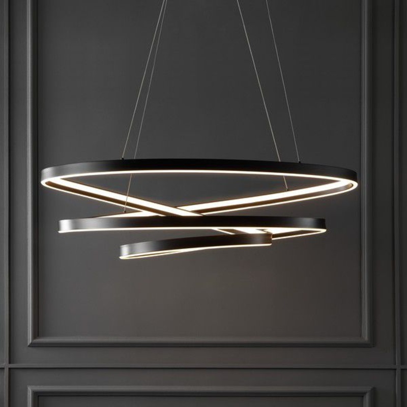 Safavieh Brianne Infinity Chandelier - Black