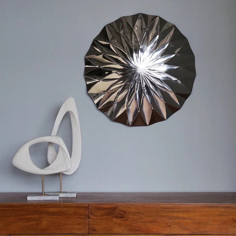 Gyro 26.75"D Wall Art By Gold Leaf Design Group