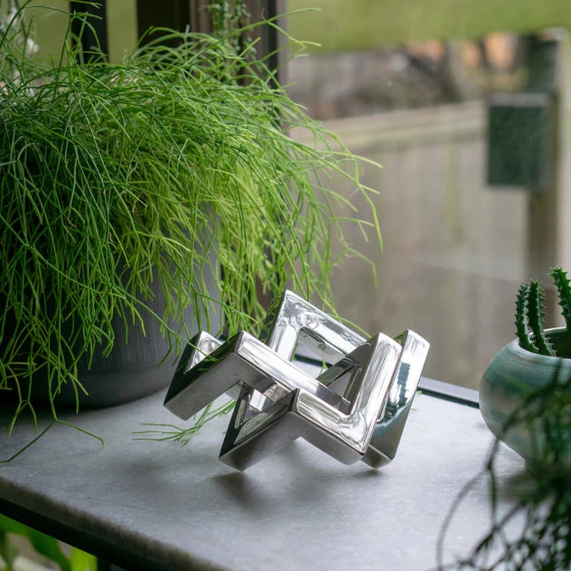 Puzzle 5"H Sculpture By Gold Leaf Design Group
