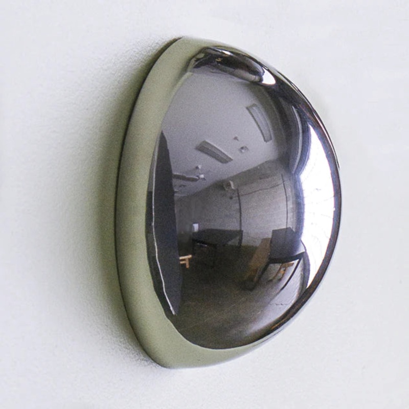 Stainless Steel 10"D Half Ball By Gold Leaf Design Group